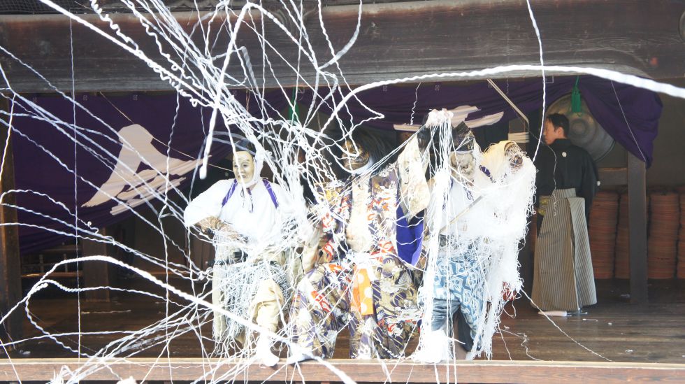 Mibu-dera Tsuchigumo Spider Thread