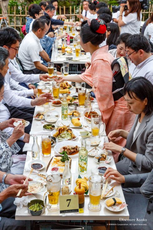 Kamishichiken Beer Garden Food Dining Cuisine