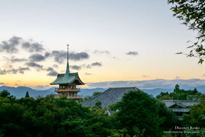 View from Kōdai-ji temple.