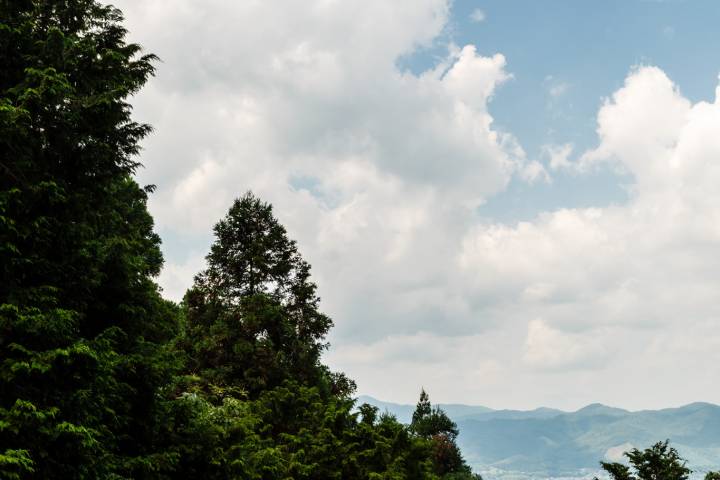 Tanukidani-san Fudō-in View