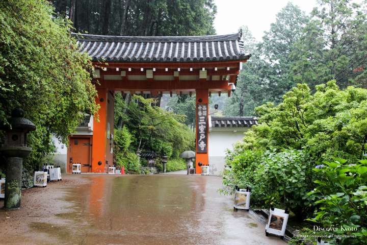 Entrance gate to Mimuroto-ji temple.