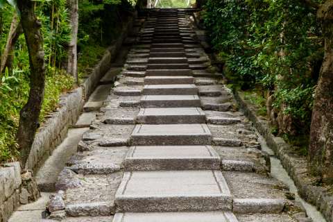 Staircase at Kōdai-ji.