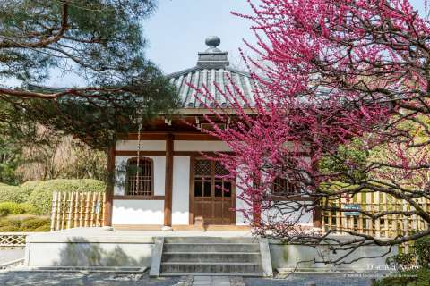 The Nōkotsu-dō hall at Ryōan-ji.