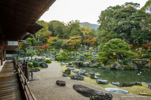 Garden at Sanbō-in at Daigo-ji temple.