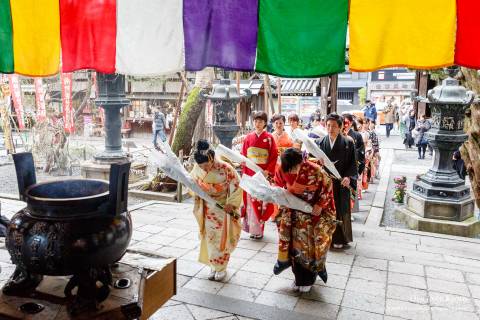 Ikenobo Hatsuike Flowers Rokkakudo Prayer