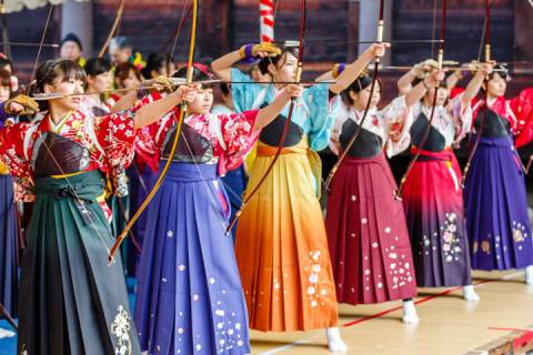 Omato Taikai at Sanjūsangen-dō