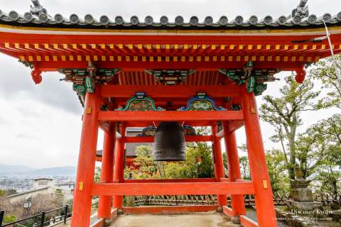 Bell tower at Kiyomizu-dera.