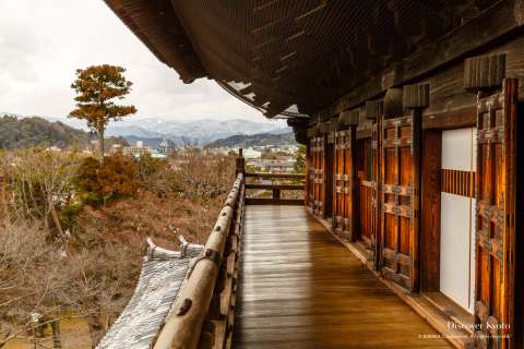Platform on the Sanmon Gate at Nanzen-ji.