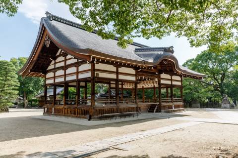 Fujinomori Shrine Haiden Worship Hall